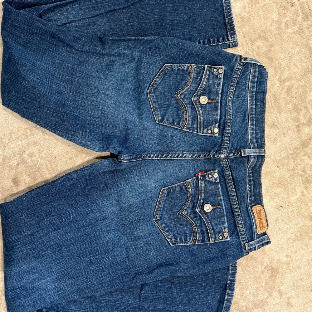 Levi's Dark Blue Boot Cut Jeans